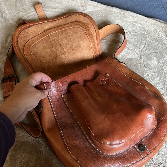 Brand new Patricia Bash large vintage saddlebag no tags - Picture 2 of 5